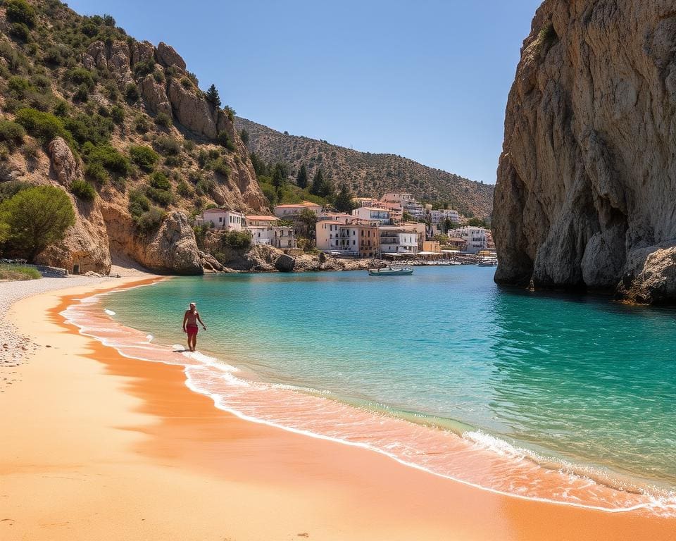 Wie entdeckst du ruhige Strände im Mittelmeerraum?