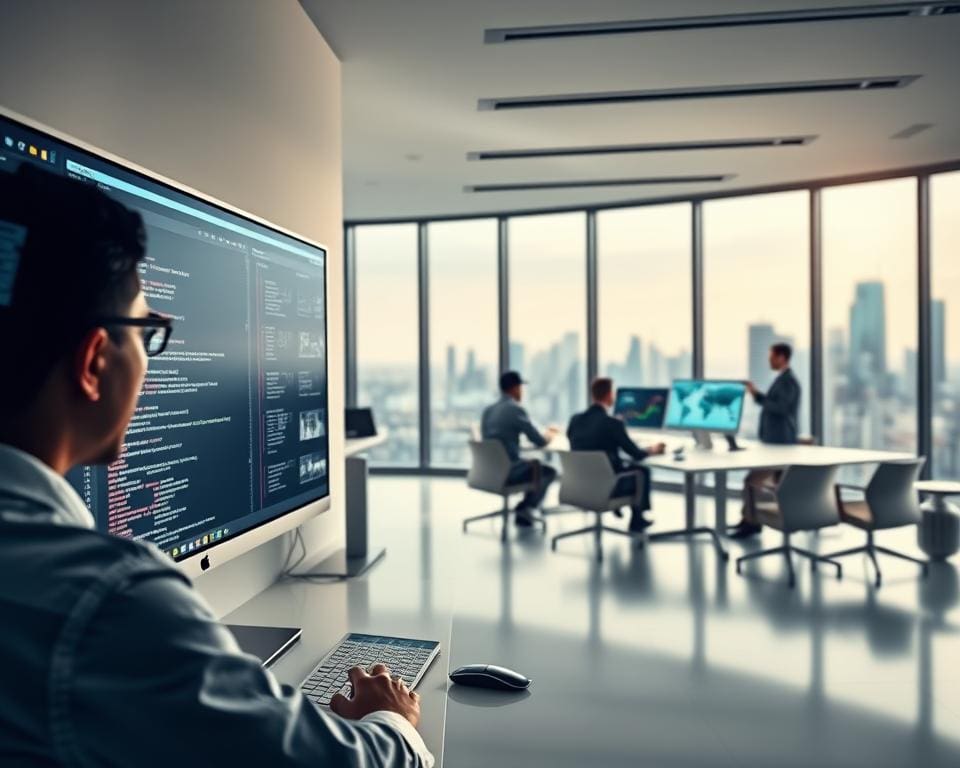 Wie entwickelt ein Softwareentwickler digitale Loesungen?