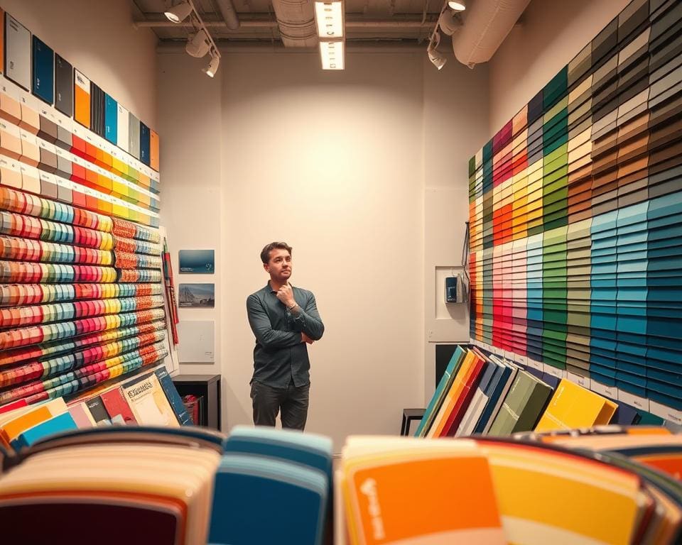 Wie findet man die passende Wandfarbe?