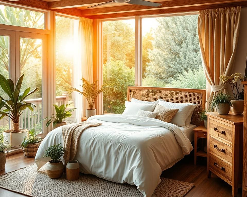 Wie gestaltet man ein naturnahes Schlafzimmer?