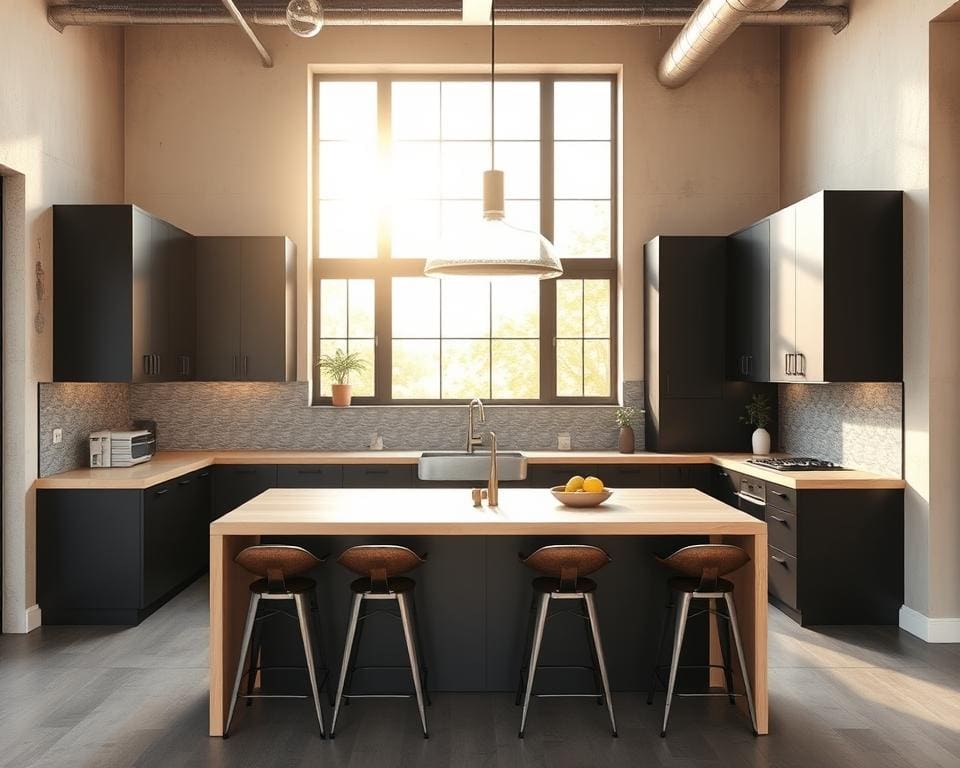 Wie gestaltet man eine moderne Loftküche?