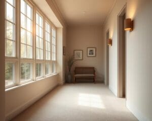 Wie gestaltet man einen ruhigen Flurbereich?