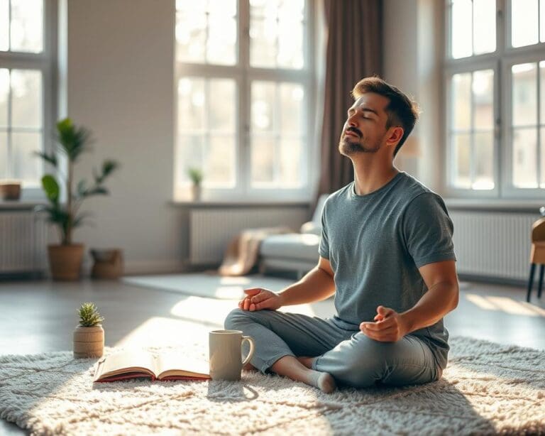 Wie integrieren Maenner Achtsamkeit im Alltag?