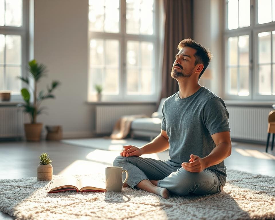 Wie integrieren Maenner Achtsamkeit im Alltag?