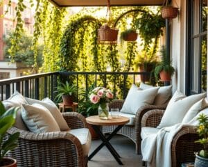 Wie macht man den Balkon wohnlicher?