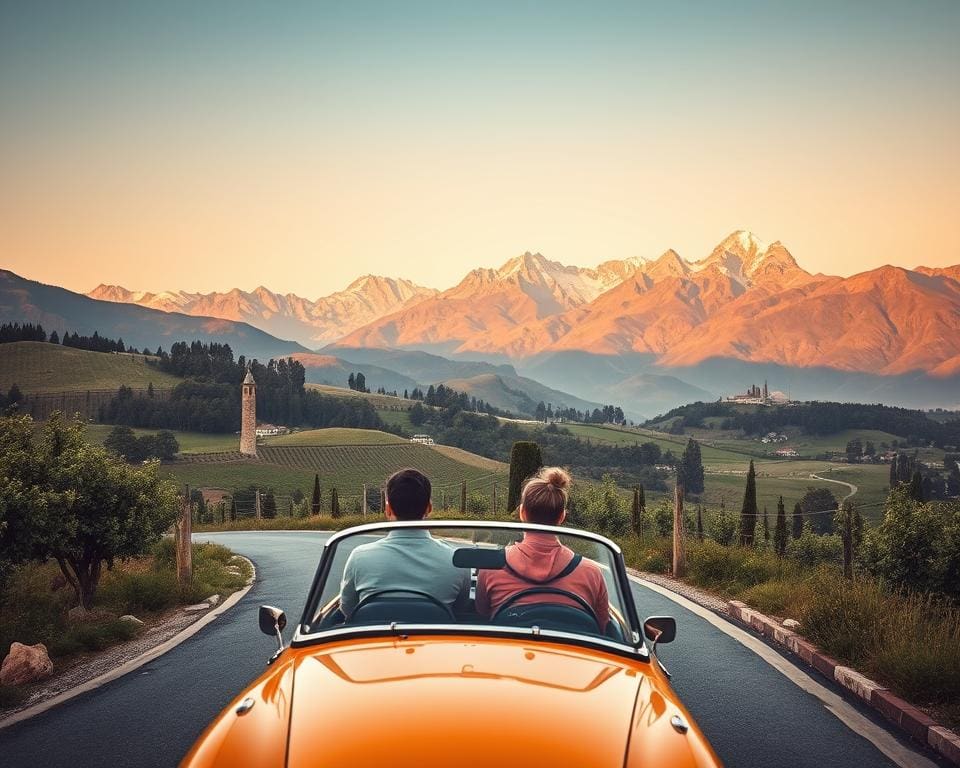 Wie planst du eine Rundfahrt durch Italien?