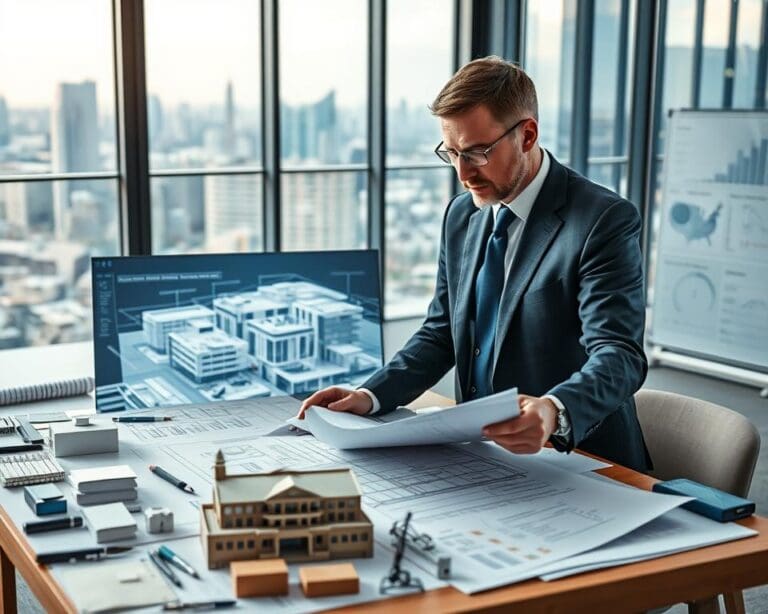 Wie plant ein Bauleiter Gewerbeobjekte sicher?