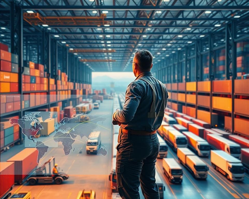 Wie plant ein Spediteur effiziente Transportwege?