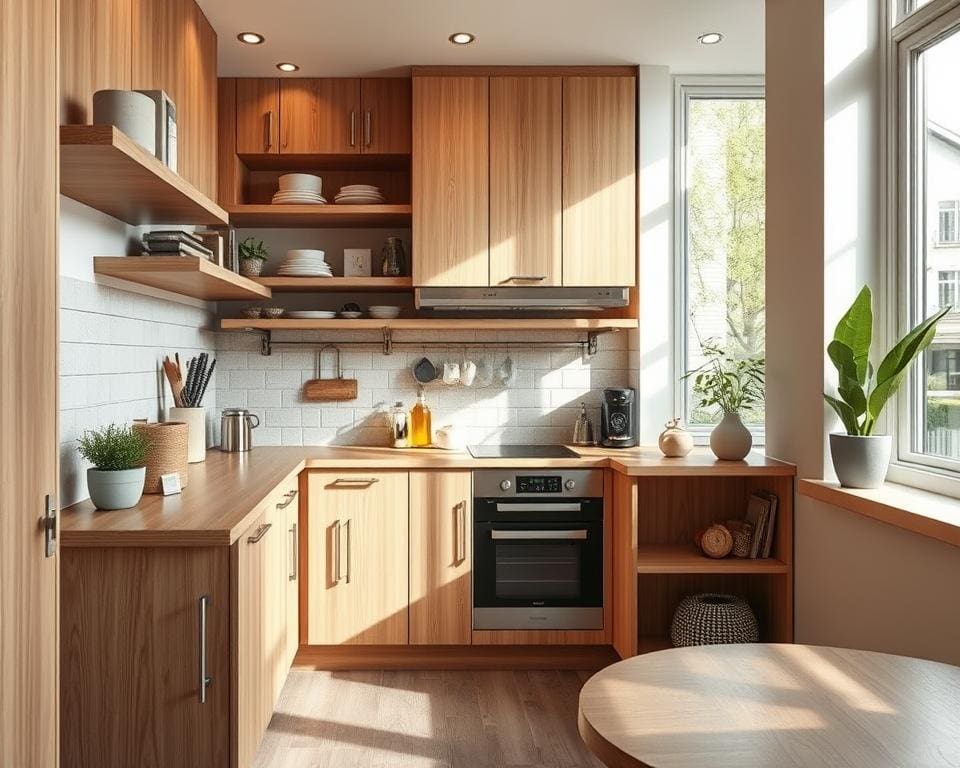 Wie richtet man eine kompakte Küche ein?