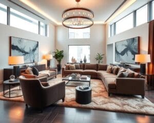 Wie setzt man große Möbel harmonisch ein?