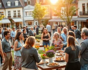 Gemeinschaft und Lifestyle verbinden