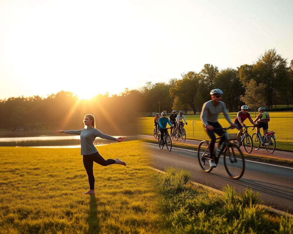 Lifestyle zwischen Aktivität und Ruhe