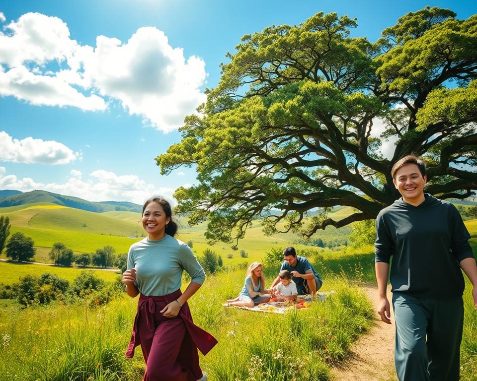 Outdoor-Erlebnisse für neue Energie