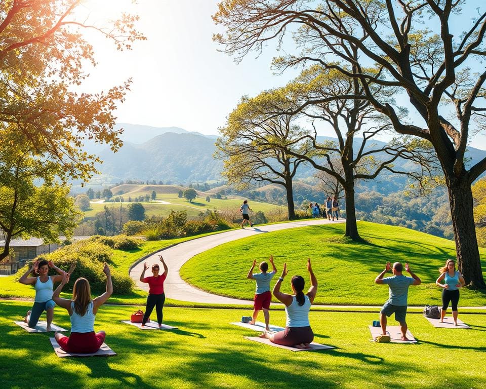 Sport und Entspannung kombinieren