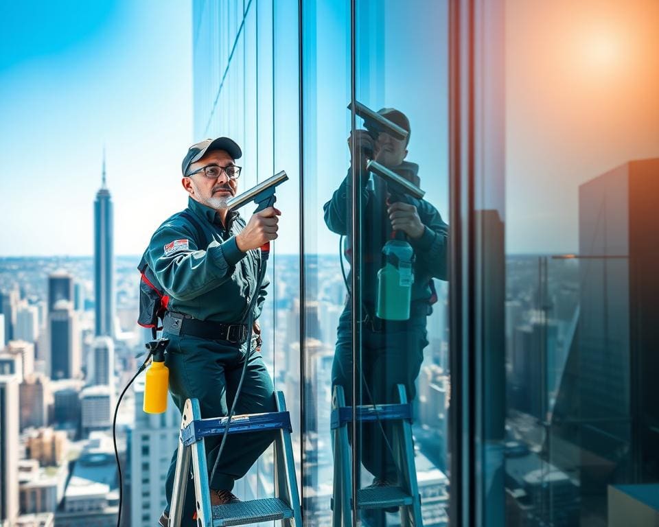 Was macht ein professioneller Glasreiniger im Alltag?