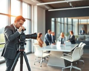 Wie arbeitet ein Fotograf für Unternehmen?