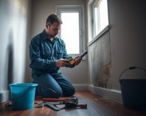 Wie arbeitet ein Installateur bei Wasserschäden?