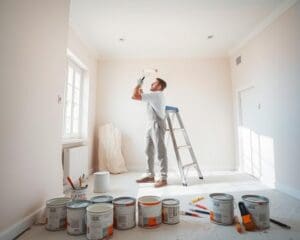 Wie arbeitet ein Malerbetrieb bei Renovierungen?
