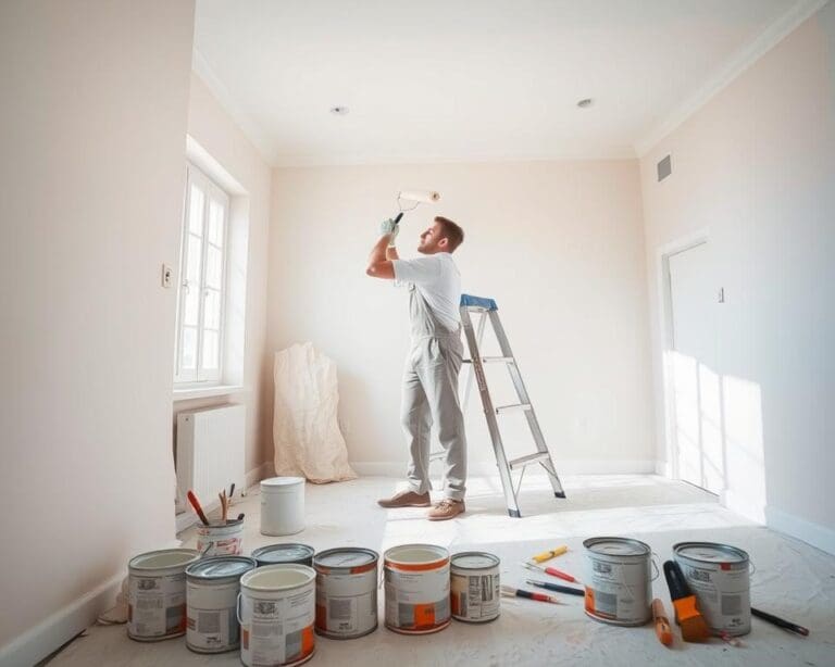 Wie arbeitet ein Malerbetrieb bei Renovierungen?