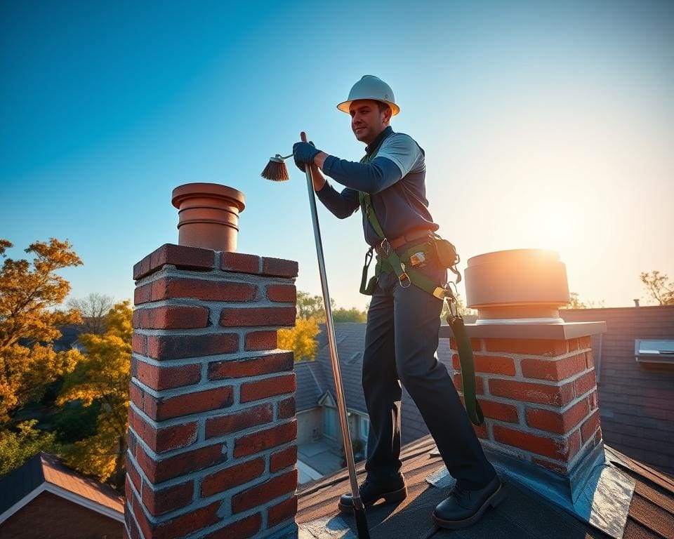 Wie arbeitet ein Schornsteinfeger sicher und effizient?