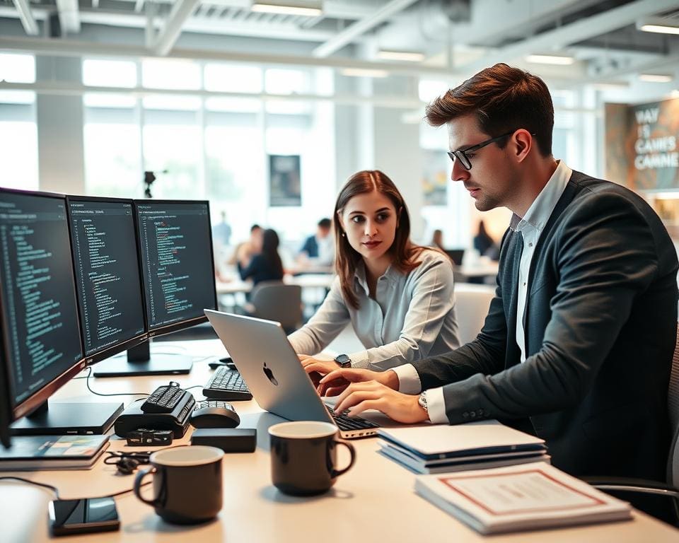 Wie arbeitet ein Softwareentwickler im Projekt?