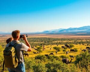 Wie erkundet man Naturparks in Suedafrika?