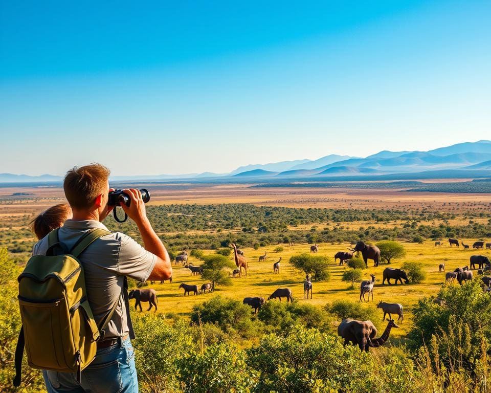 Wie erkundet man Naturparks in Suedafrika?
