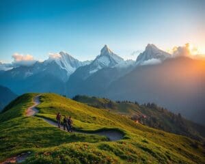 Wie erlebt man Berglandschaften in Nepal?