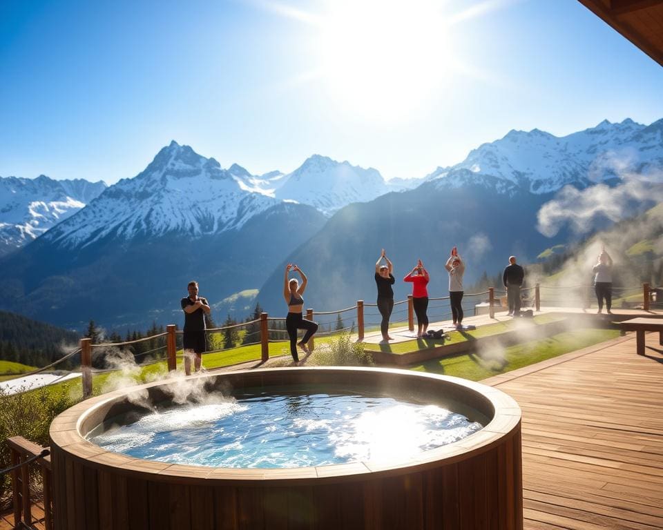 Wie erlebt man Wellnessurlaub in den Alpen?