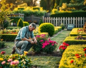 Wie hilft ein Gärtner bei der Grundstückspflege?