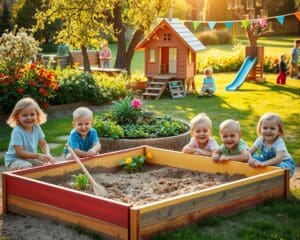 Was braucht ein Garten fuer Kinder?