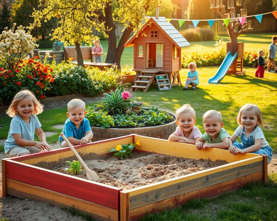 Was braucht ein Garten fuer Kinder?