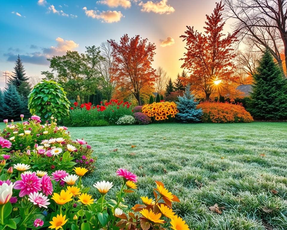 Was braucht ein Garten fuer jede Jahreszeit?