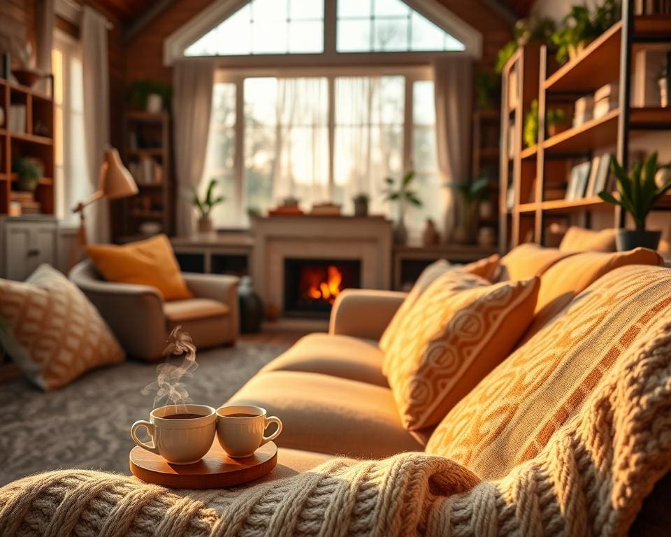 Was gehoert zu einem gemuetlichen Zuhause?