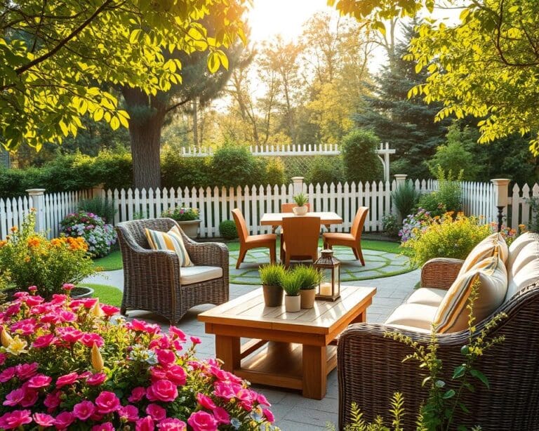 Was gehoert zu einem wohnlichen Garten?