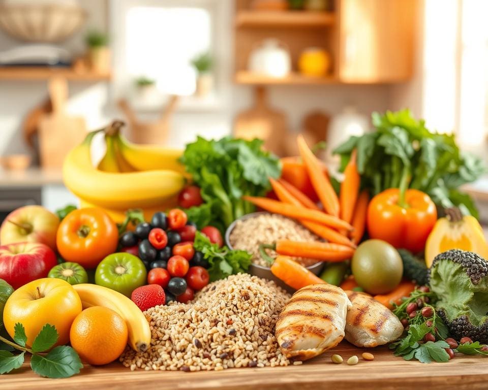 Was gehoert zu einer ausgewogenen Ernaehrung?