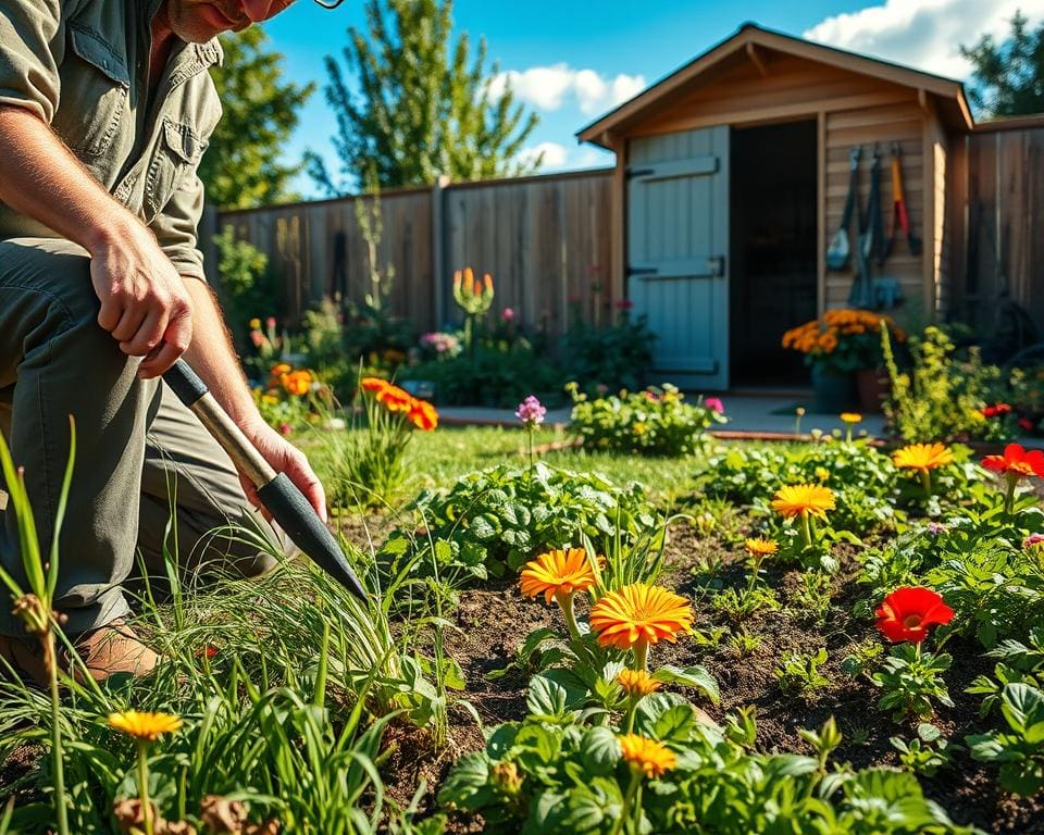 Was hilft gegen Unkraut im Beet?