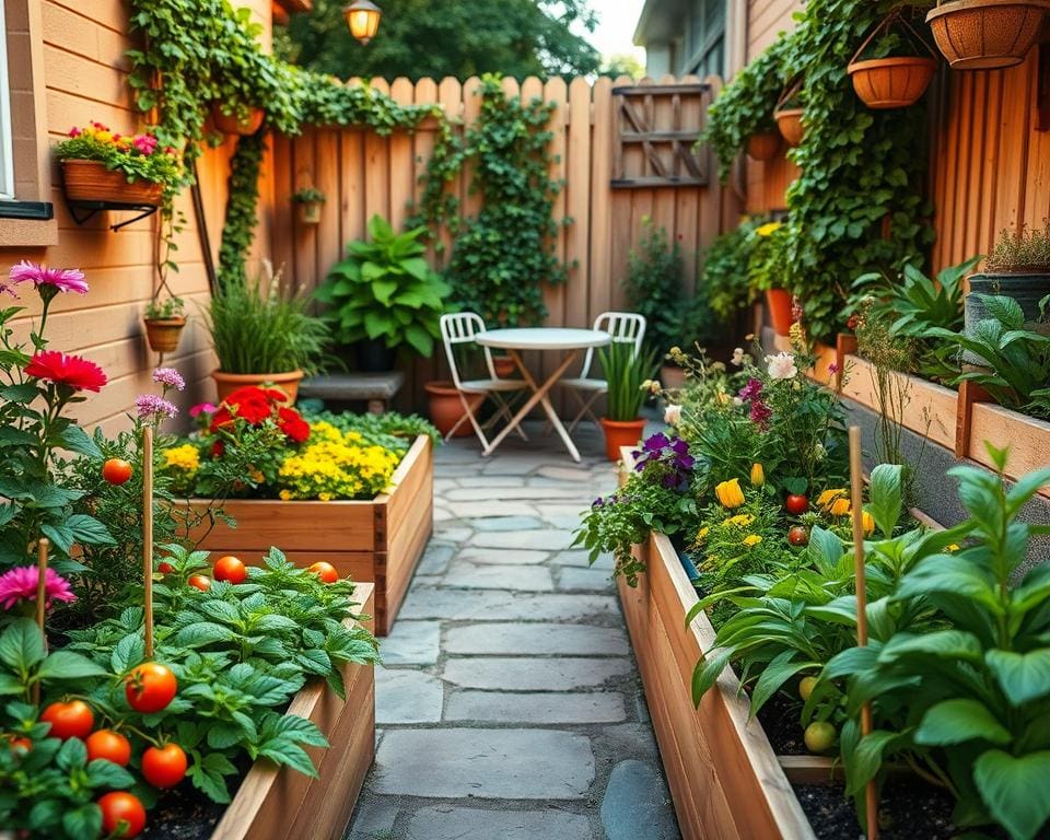 Was passt in einen kleinen Stadtgarten?