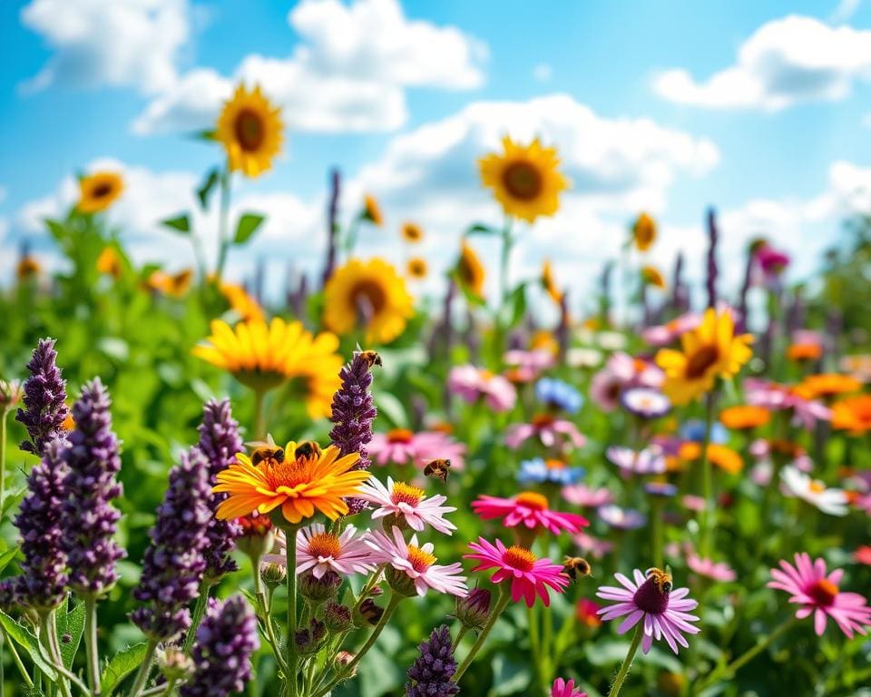 Welche Pflanzen ziehen Bienen an?