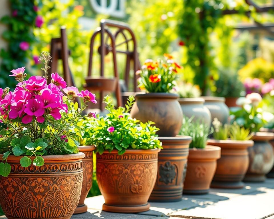 Welche Toepfe eignen sich fuer draussen?