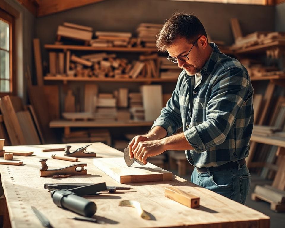 Wie arbeitet ein Schreiner?