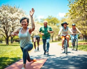 Wie bleibt man auch im Alter fit?
