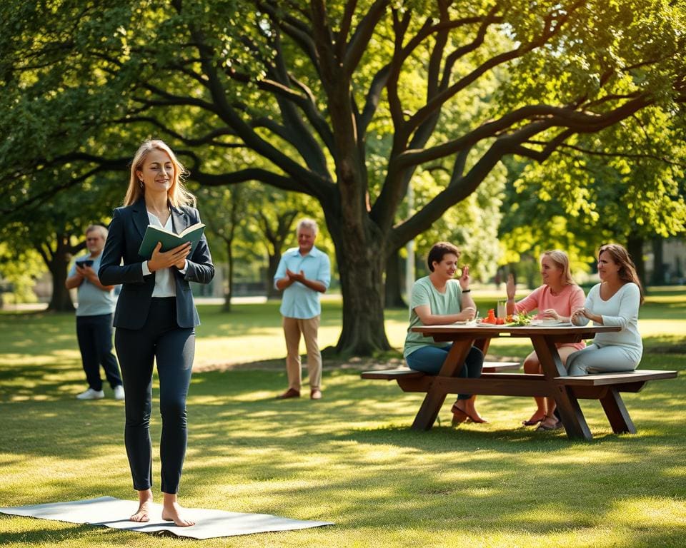 Wie foerdert man Wohlbefinden?