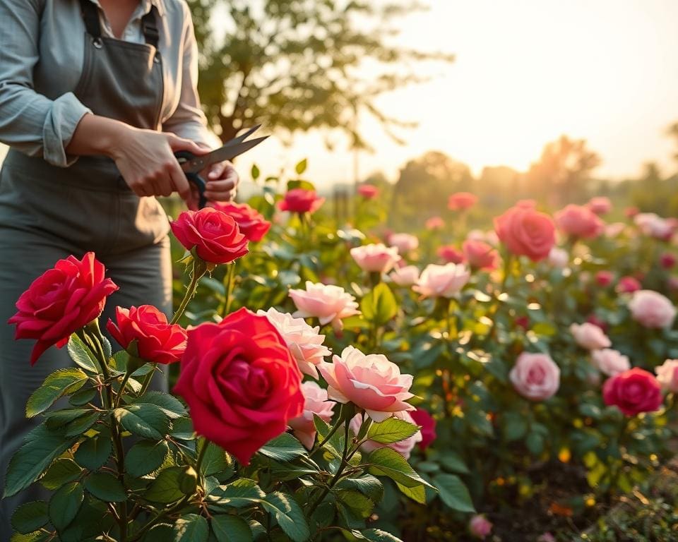 Wie pflegt man Rosen richtig?
