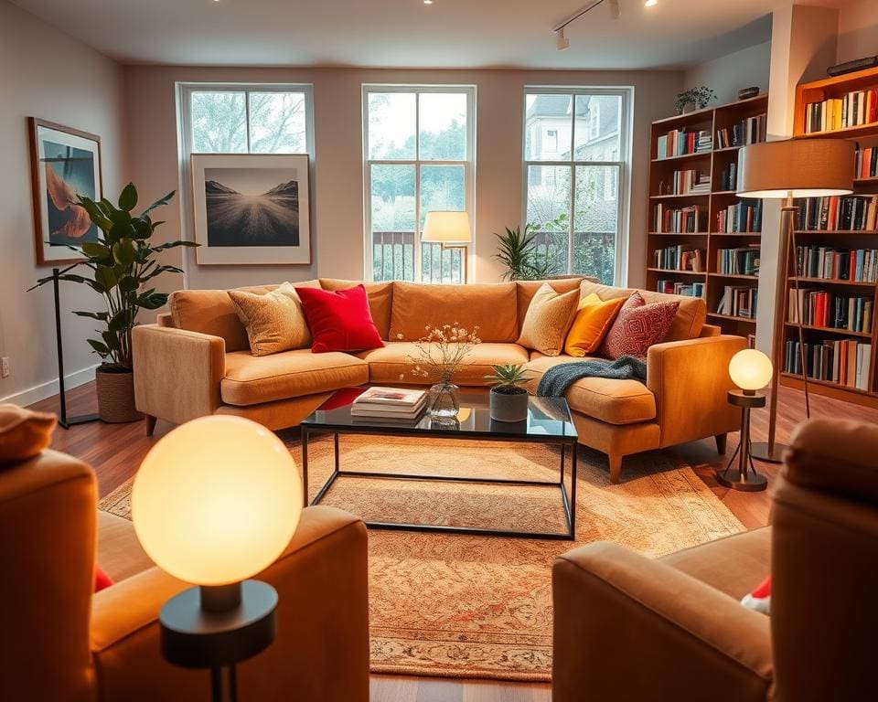 Wie richtet man ein Wohnzimmer ein?