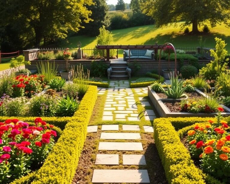 Wie schafft man Struktur im Garten?