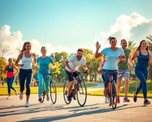 Wie unterstuetzt Sport die Gesundheit?