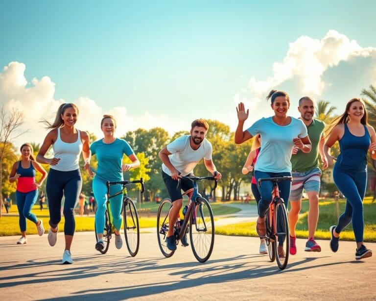 Wie unterstuetzt Sport die Gesundheit?