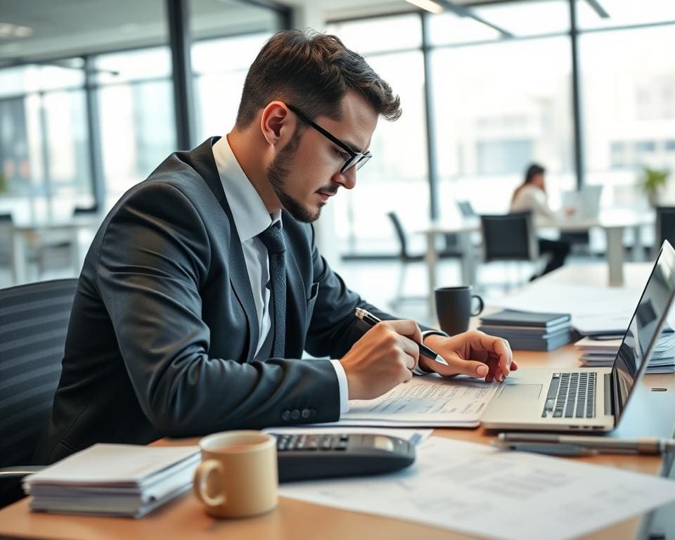 Wie unterstuetzt ein Buchhalter Unternehmen?