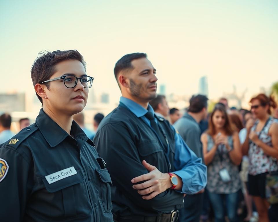 Wie unterstuetzt ein Sicherheitsdienst?